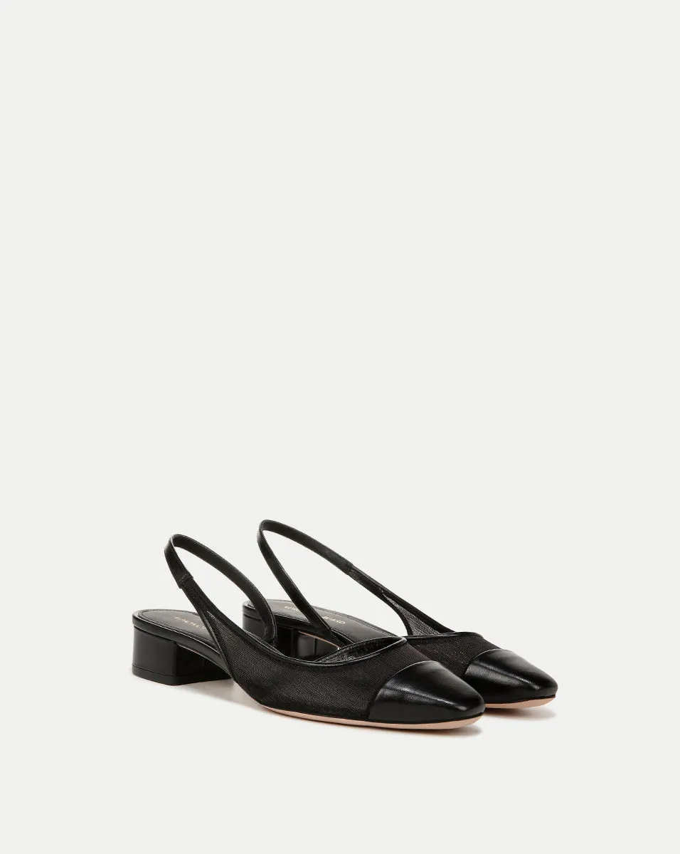 Cecile Mesh Cap-Toe Slingback sold by Veronica Beard product image thumbnail 2