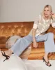 Taylor Wide-Leg Jean sold by Veronica Beard