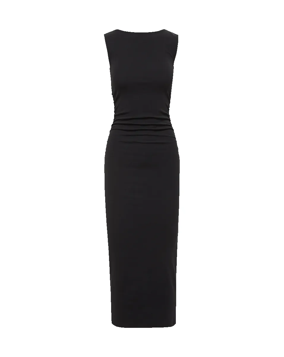 Charissa Stretch-Cotton Midi Dress sold by Veronica Beard product image thumbnail 5