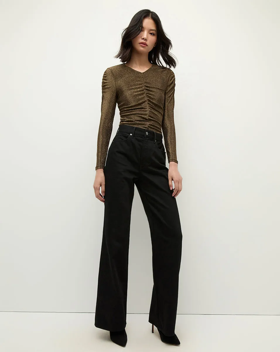 Neeta Long Sleeve Top sold by Veronica Beard product image thumbnail 2