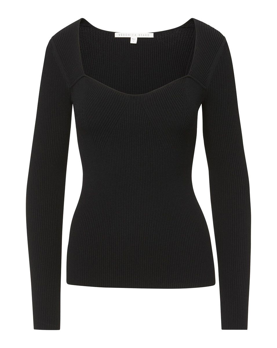 Gladys Sweetheart-Neckline Pullover sold by Veronica Beard product image thumbnail 7