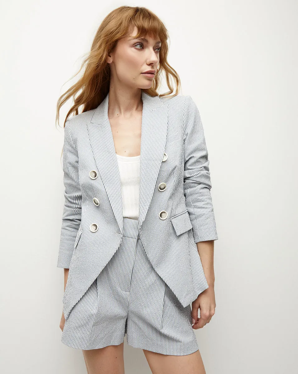 Miller Seersucker Dickey Jacket sold by Veronica Beard