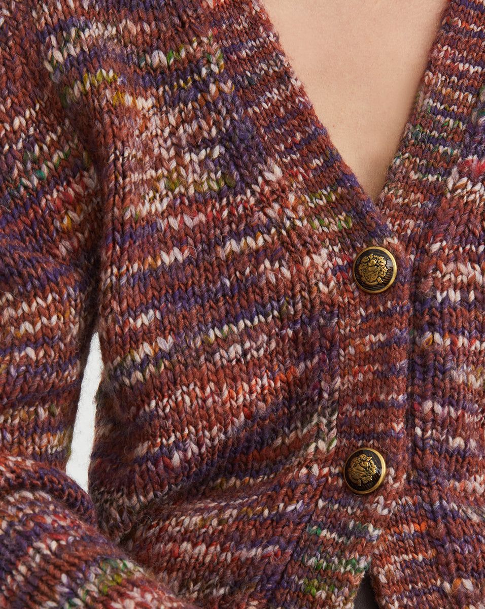Amosa Space-Dyed Cardigan sold by Veronica Beard product image thumbnail 2