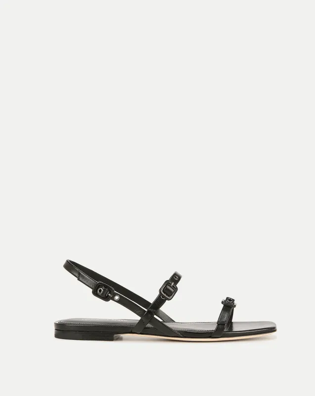 Malinda Leather Sandal sold by Veronica Beard