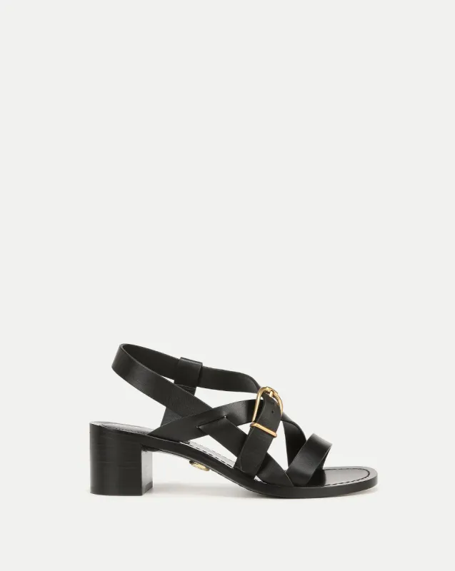 Etta Leather Sandal sold by Veronica Beard