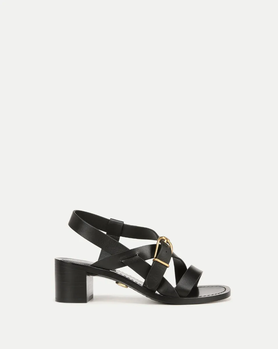 Etta Leather Sandal sold by Veronica Beard