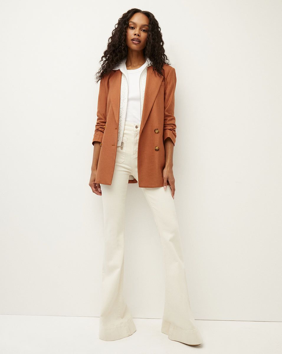 Marlo Eyelet Hoodie Dickey sold by Veronica Beard product image thumbnail 3