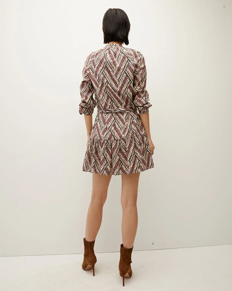 Georgia Floral-Printed Shirtdress sold by Veronica Beard product image thumbnail 4