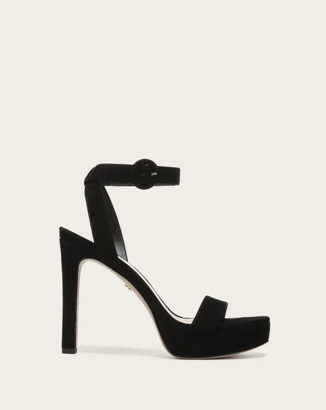Darcelle Platform-Heel Sandal sold by Veronica Beard