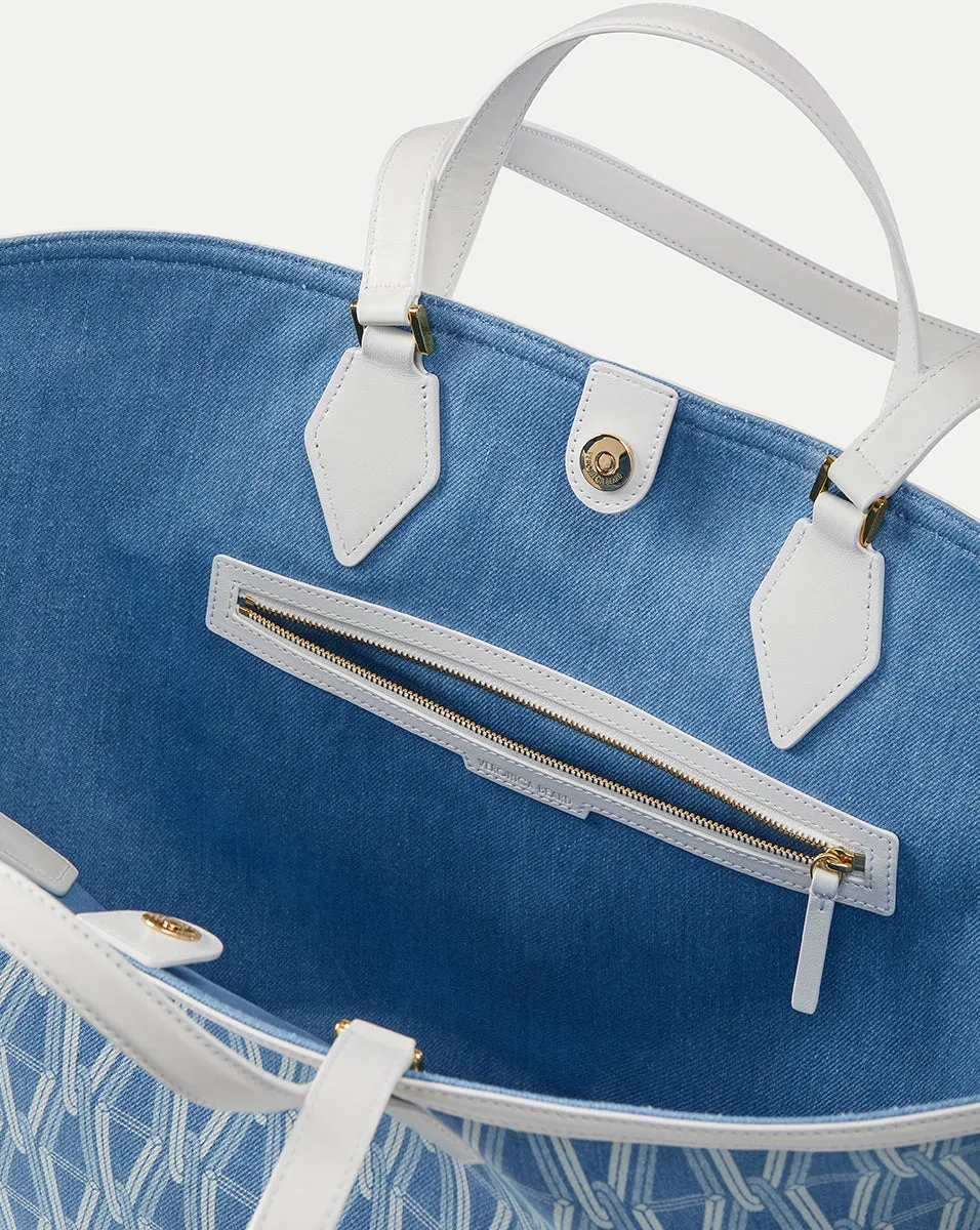 Large V-Link Tote sold by Veronica Beard product image thumbnail 4