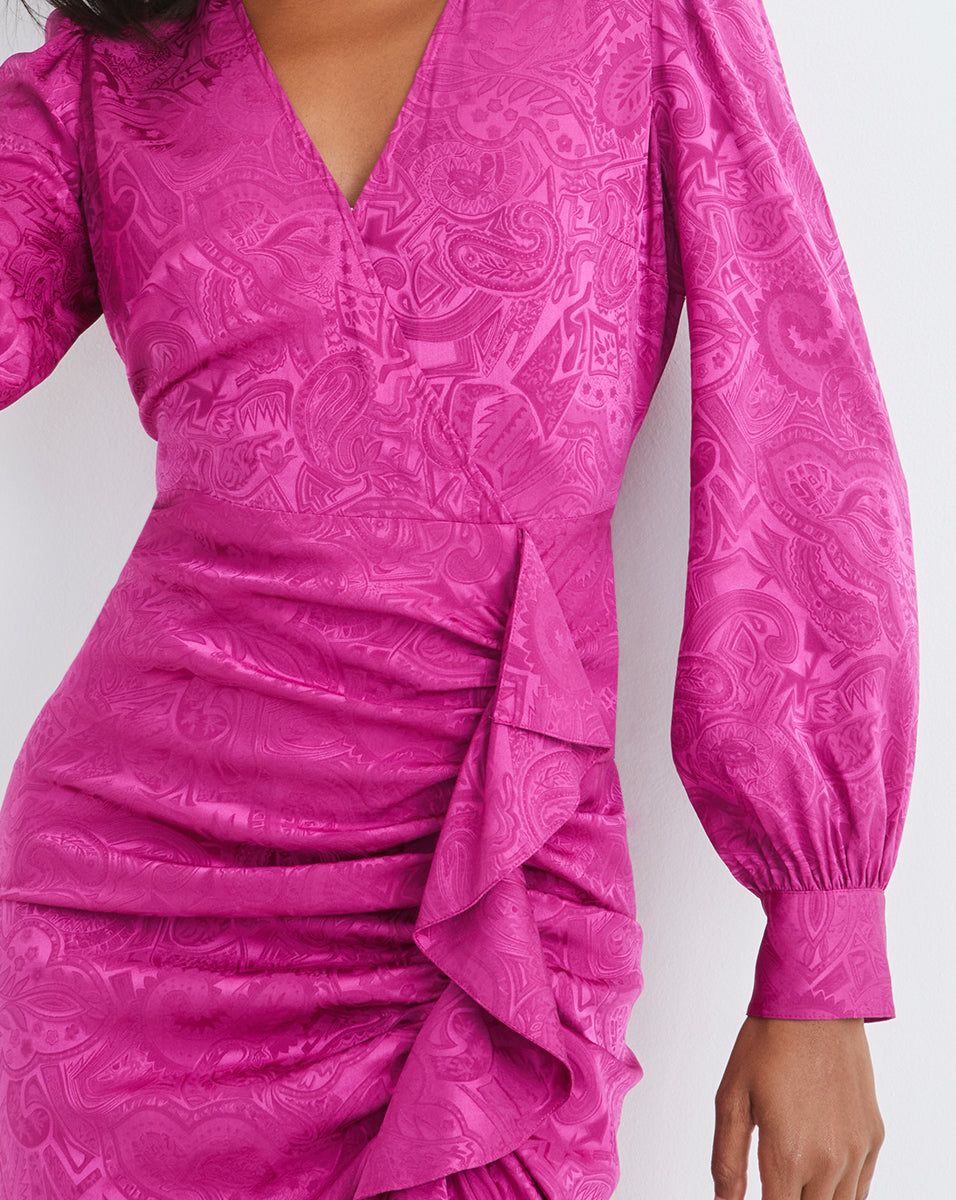Weiss Paisley Jacquard Dress sold by Veronica Beard product image thumbnail 3