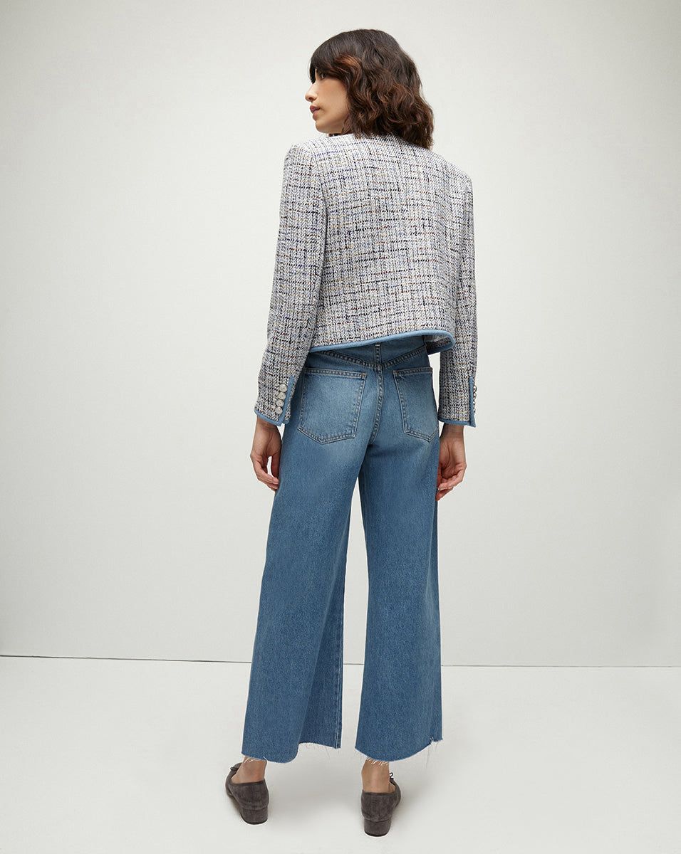 Darla Jacquard Jacket sold by Veronica Beard product image thumbnail 5