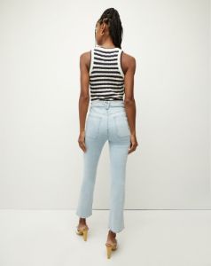 Carly Kick-Flare Jean | Patch Pockets | Extended sold by Veronica Beard