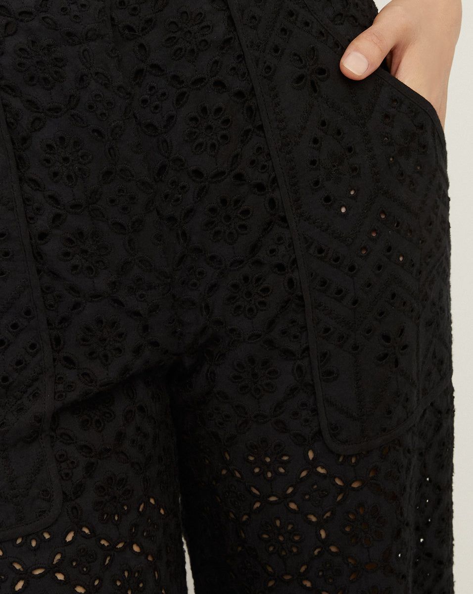 Riggs Eyelet Pant sold by Veronica Beard product image thumbnail 3