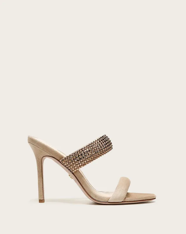 Alvari Crystal-Embellished Sandal made by Veronica Beard