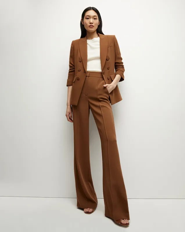 Edia Matte Crepe Pant sold by Veronica Beard