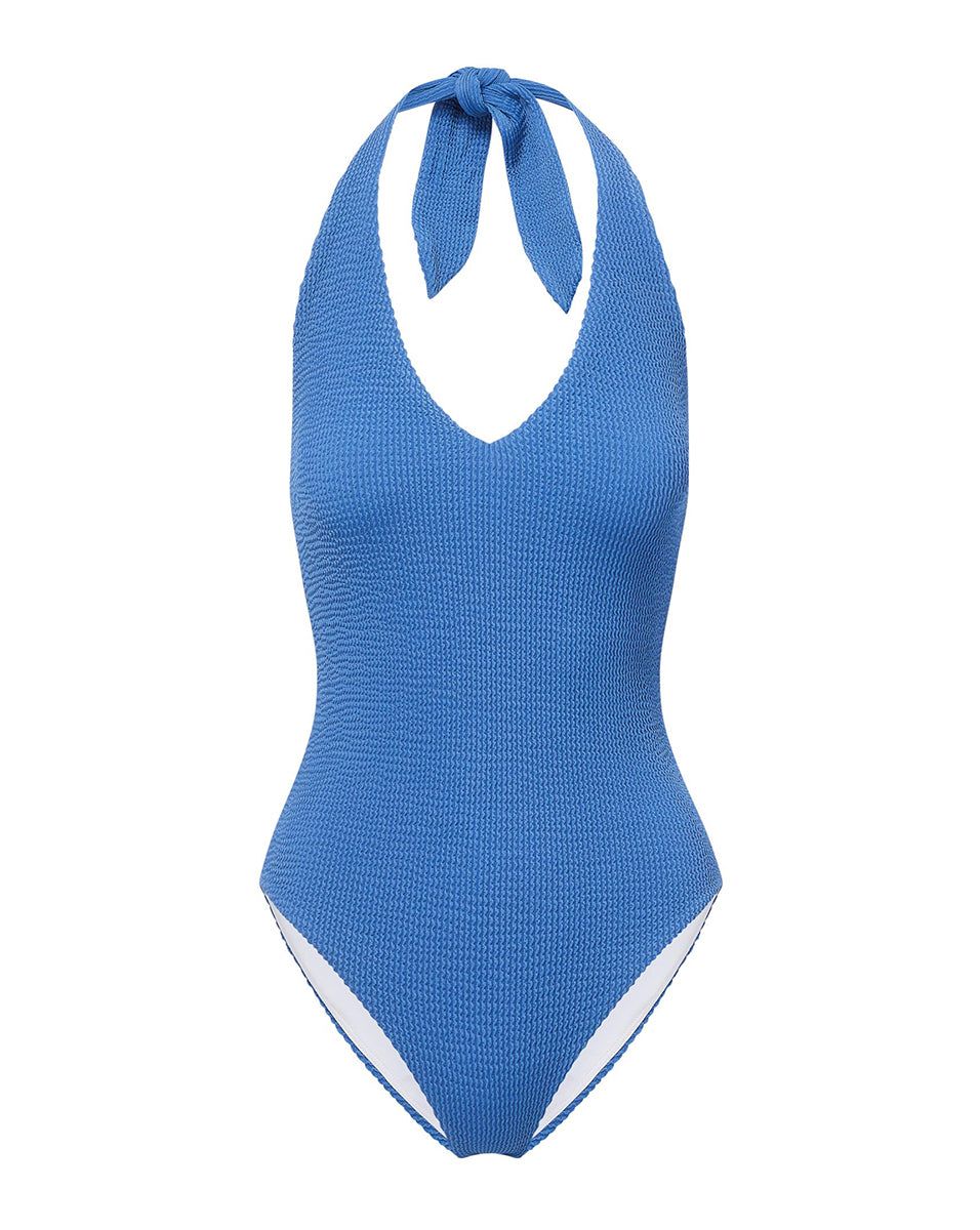 Salis Halter One-Piece Swimsuit sold by Veronica Beard product image thumbnail 4