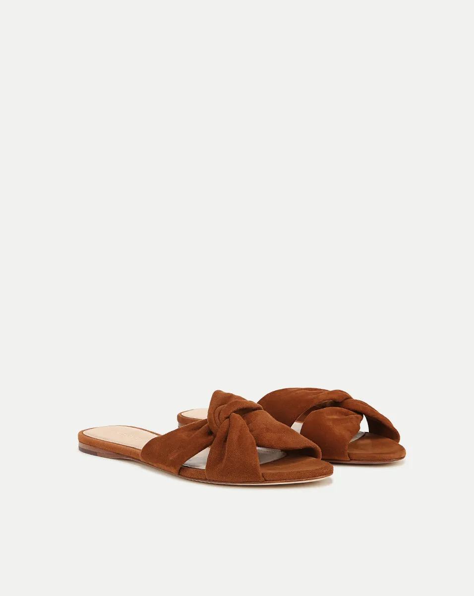 Seraphina Suede Twist Sandal sold by Veronica Beard product image thumbnail 2