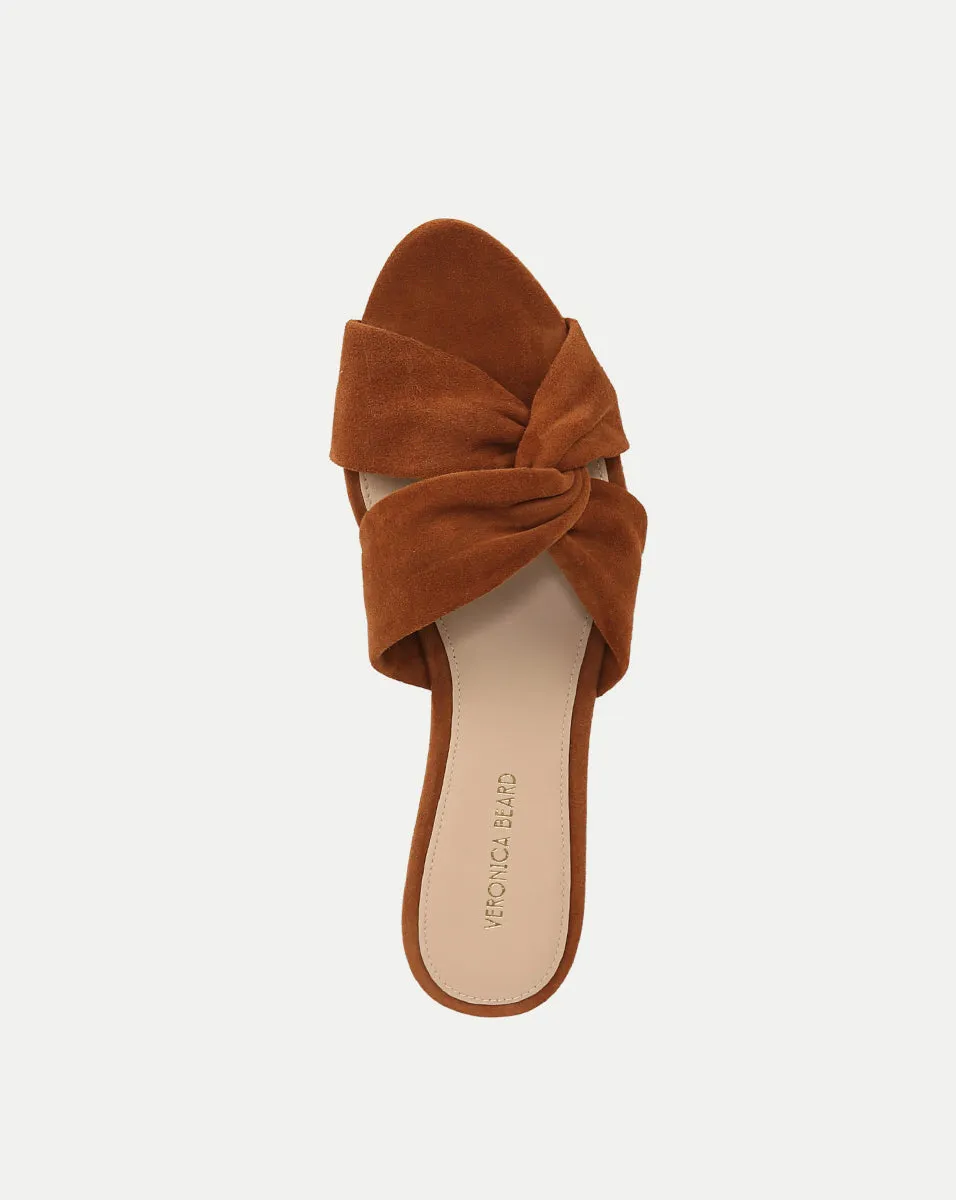 Seraphina Suede Twist Sandal sold by Veronica Beard product image thumbnail 3