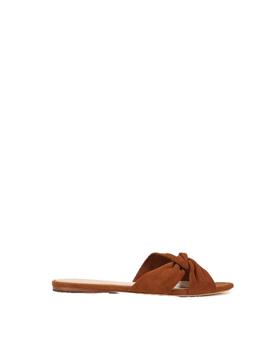 Seraphina Suede Twist Sandal sold by Veronica Beard product image thumbnail 5