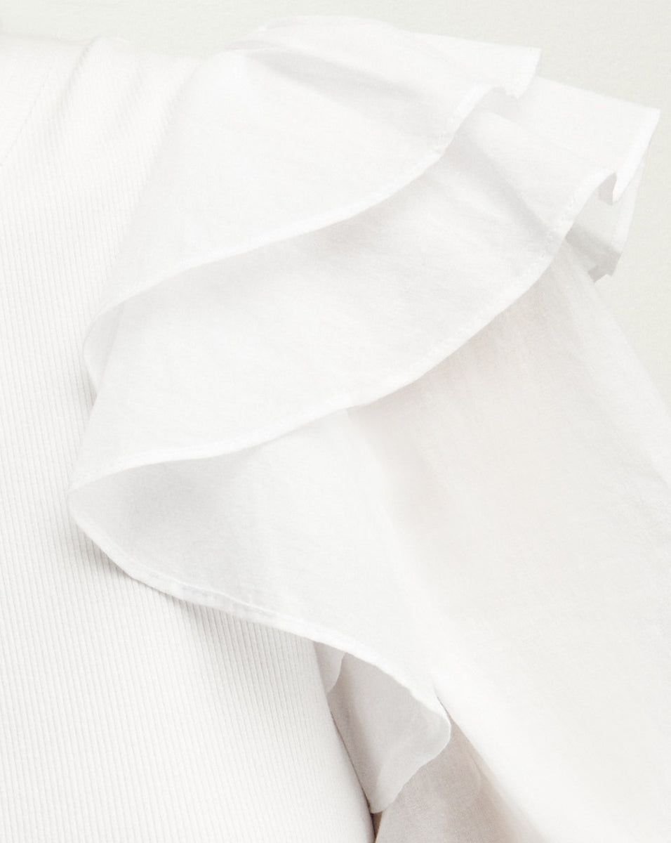 Diantha One-Shoulder Top sold by Veronica Beard product image thumbnail 3