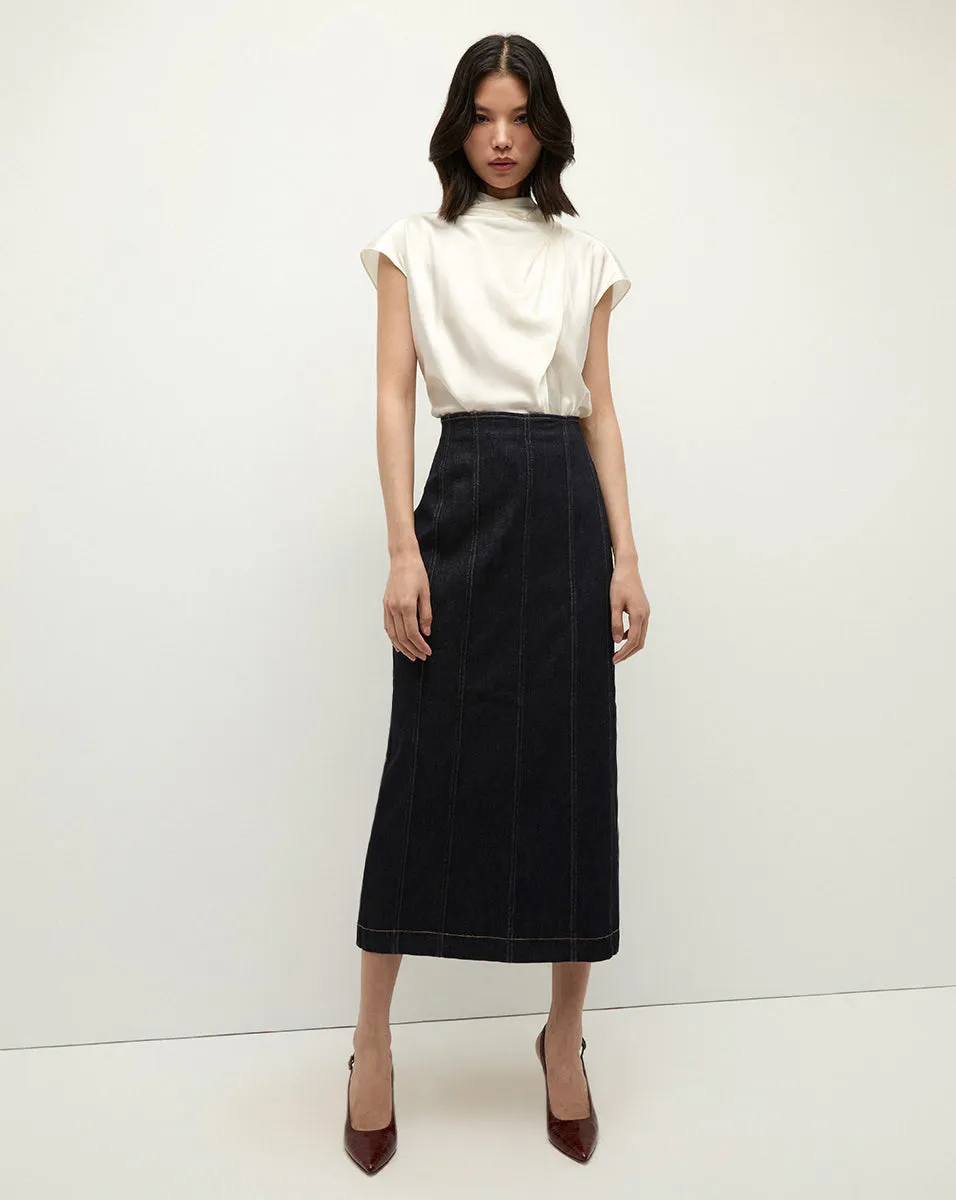 Leilany Silk Top sold by Veronica Beard product image thumbnail 2