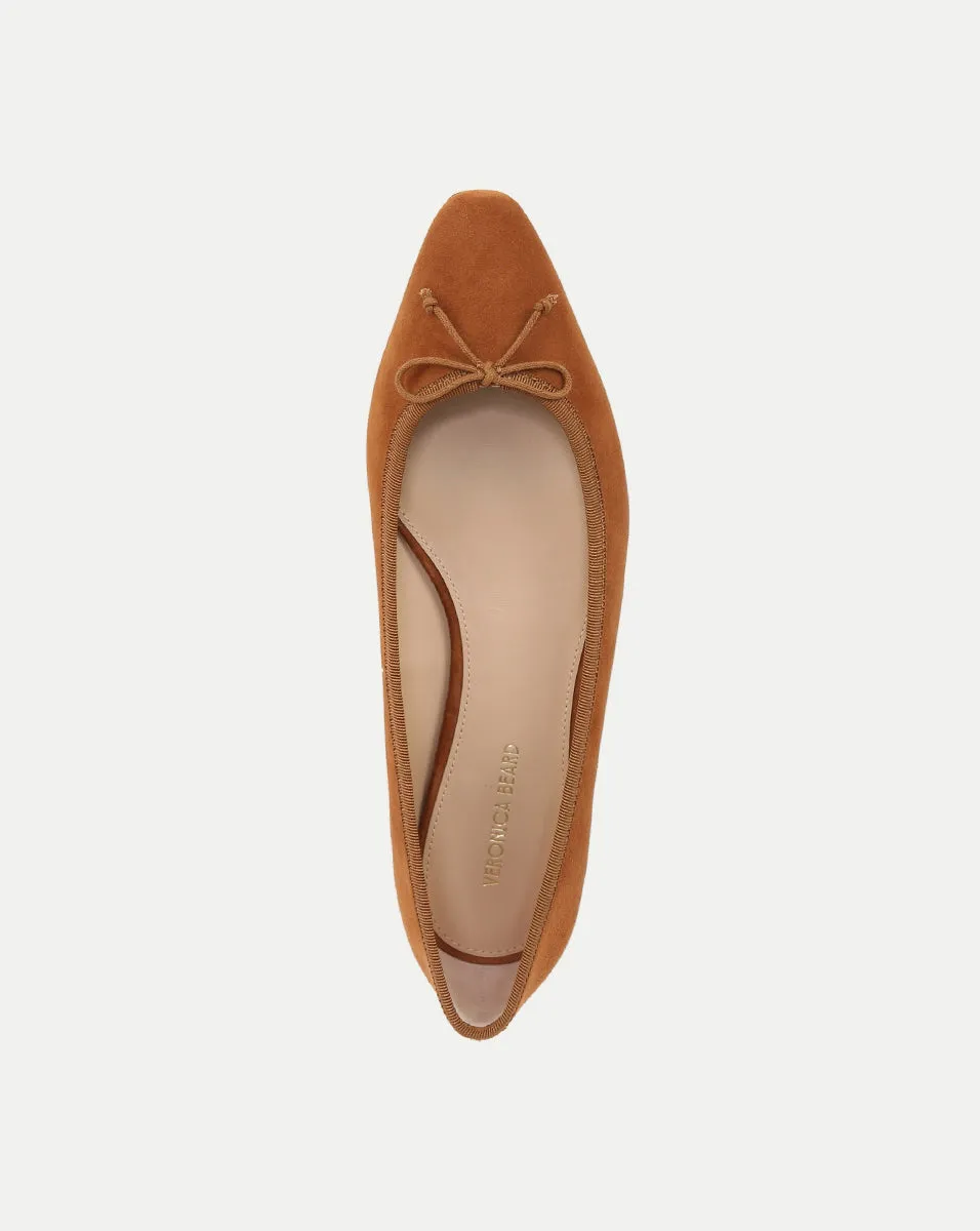 Catherine Suede Ballet Flat sold by Veronica Beard product image thumbnail 3