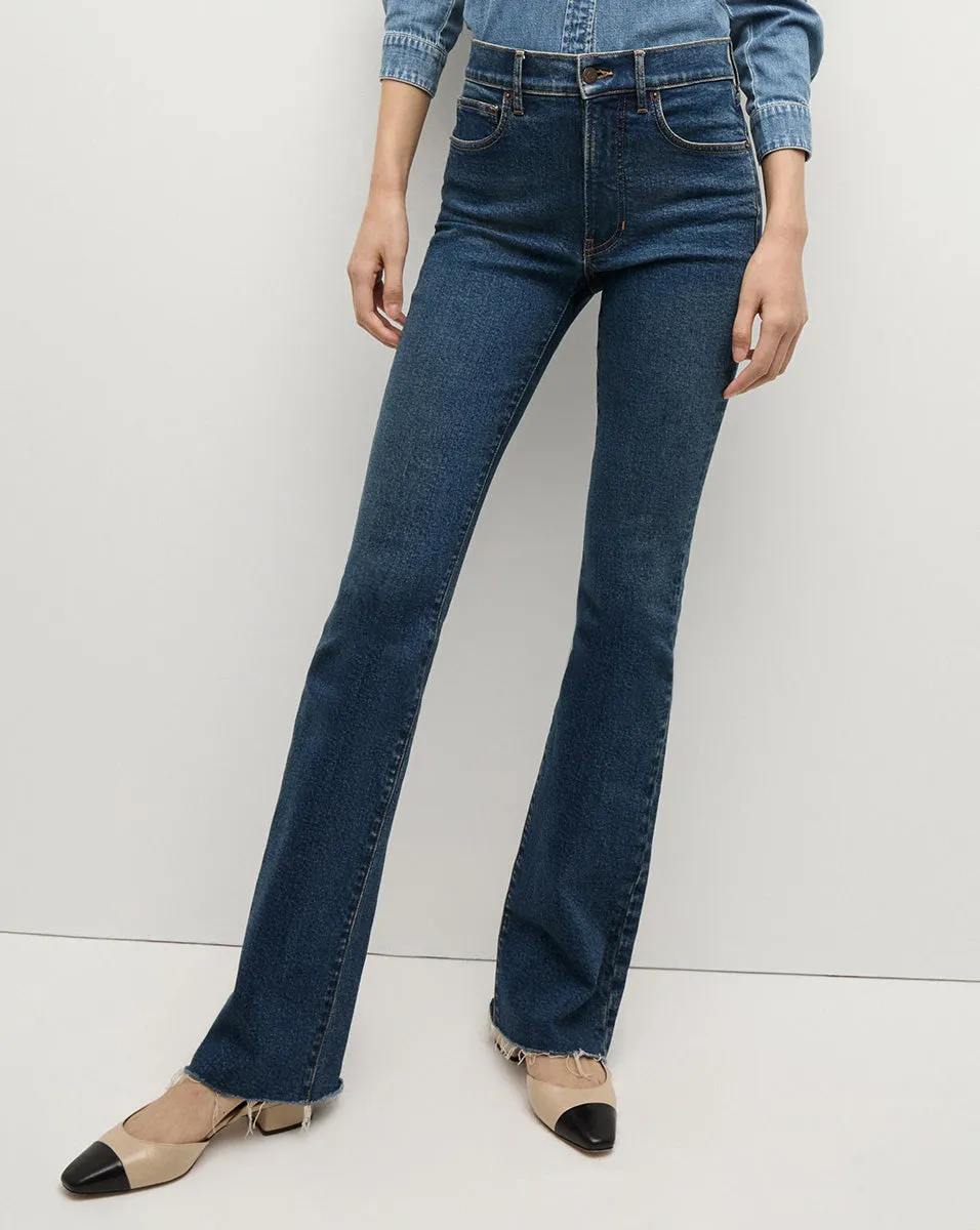 Cameron Raw Hem Bootcut Jean sold by Veronica Beard product image thumbnail 2