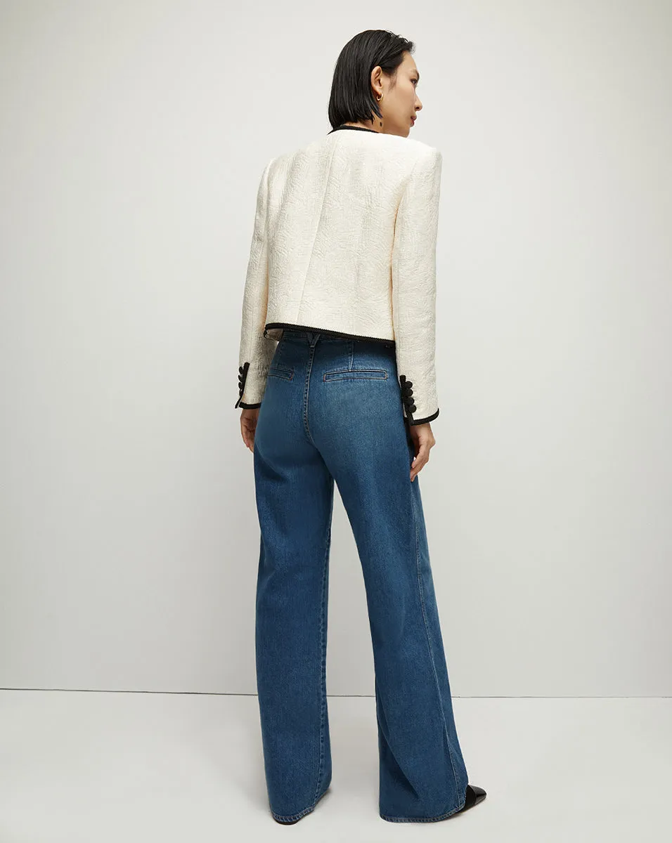 Darla Jacquard Jacket sold by Veronica Beard product image thumbnail 5