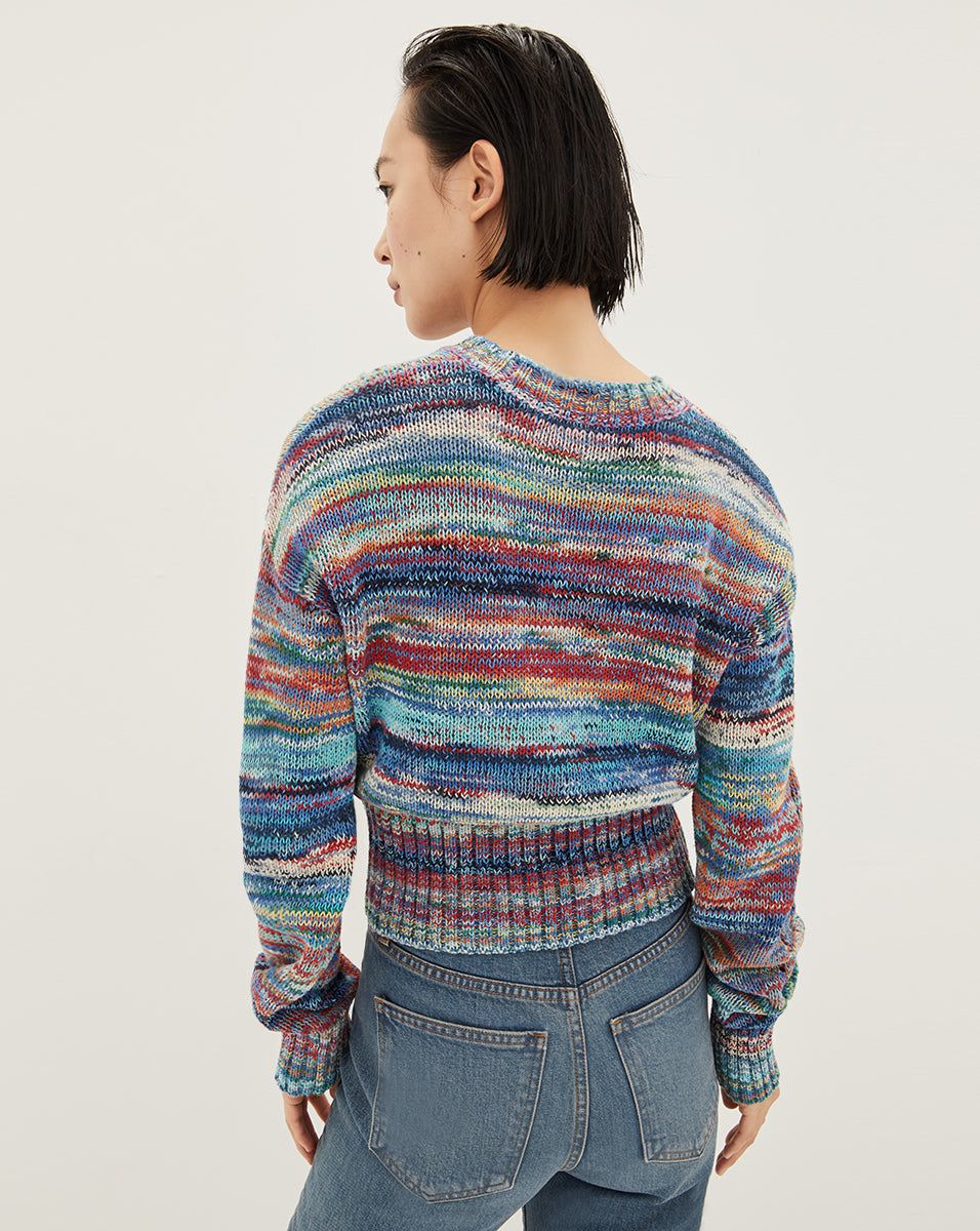 Asmara Space-Dyed Sweater sold by Veronica Beard product image thumbnail 4