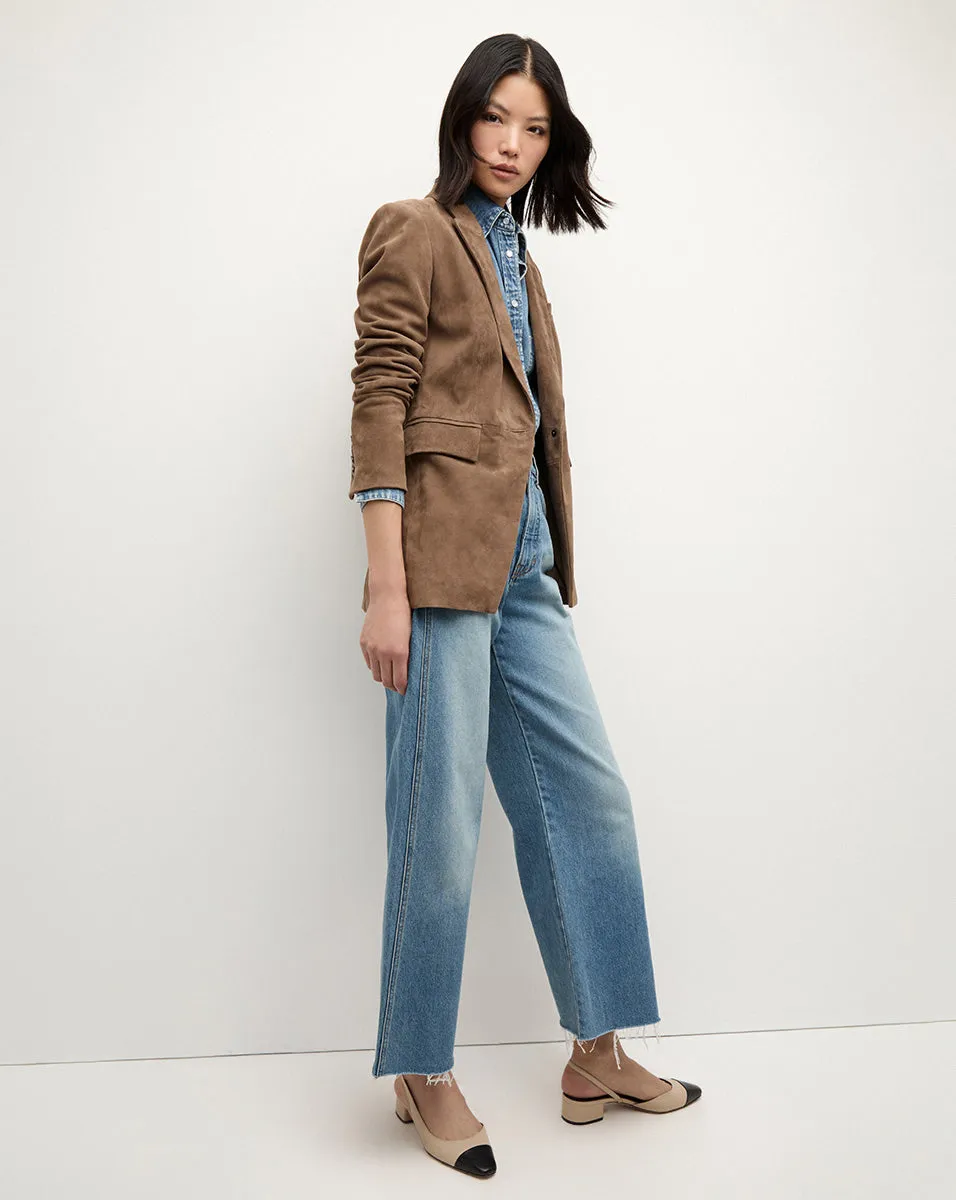 Duane Suede Dickey Jacket sold by Veronica Beard product image thumbnail 3