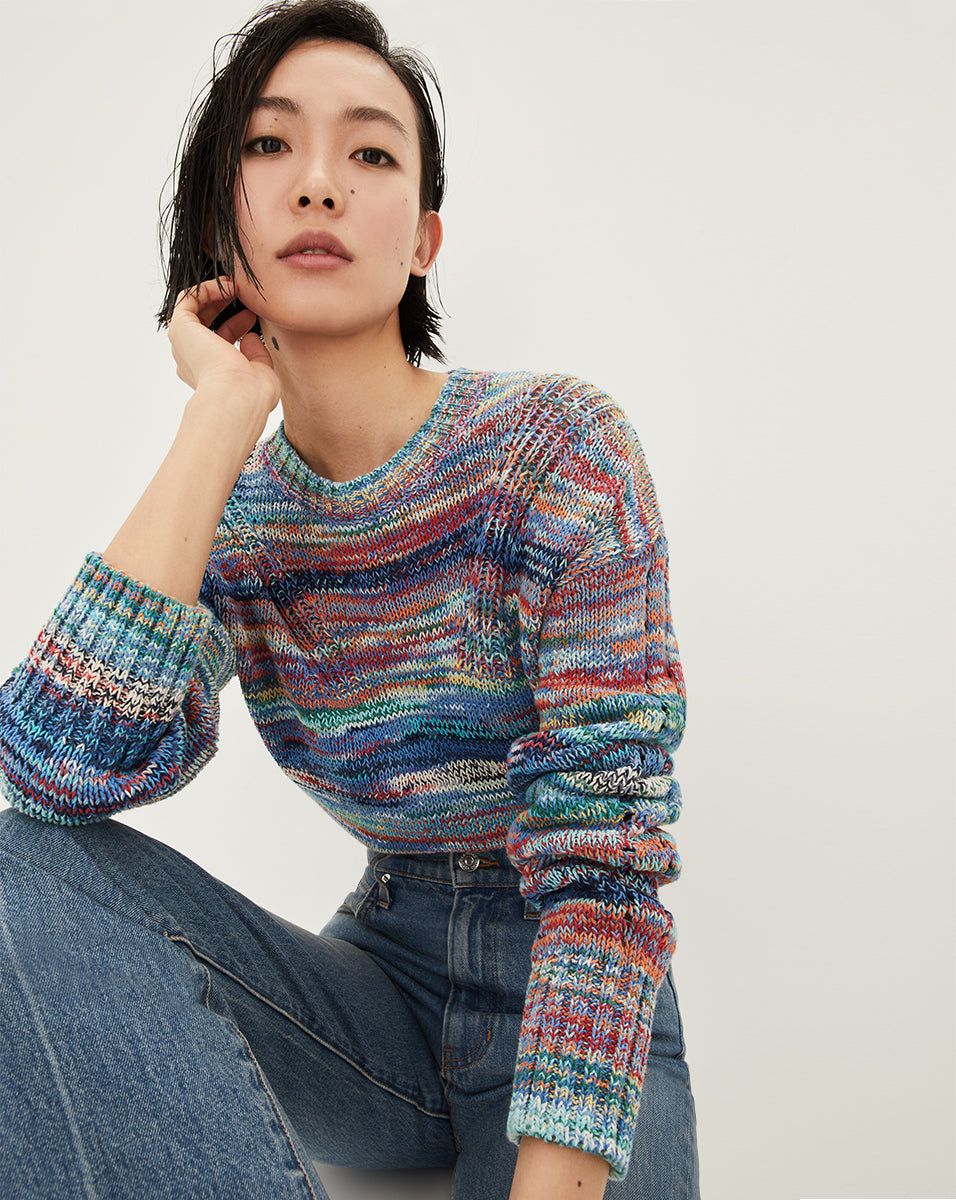 Asmara Space-Dyed Sweater sold by Veronica Beard