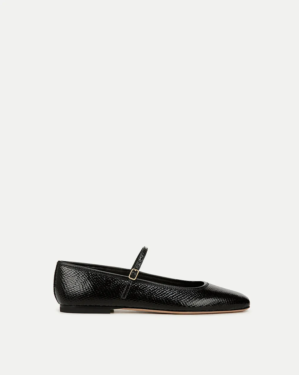 Ellie Metallic Flat sold by Veronica Beard