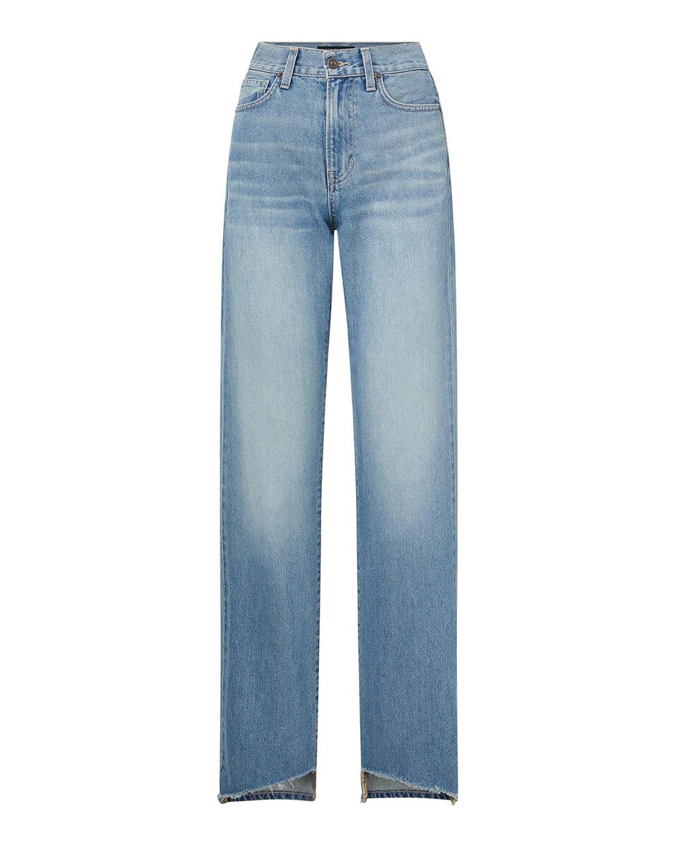 Dylan Straight-Leg Jean | Step Hem sold by Veronica Beard product image thumbnail 5