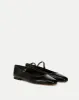 Ellie Metallic Flat sold by Veronica Beard