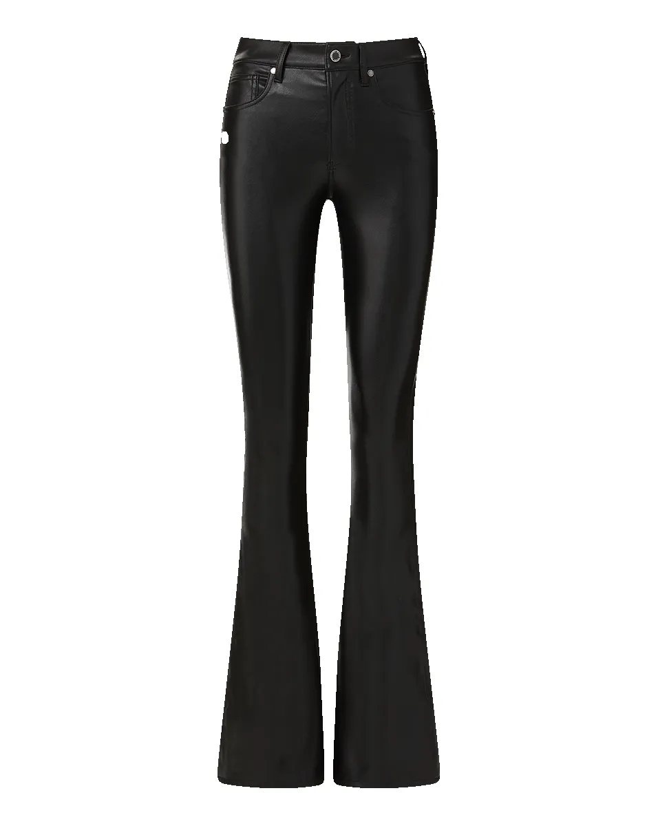 Beverly Vegan Leather Skinny-Flare Pant sold by Veronica Beard product image thumbnail 5
