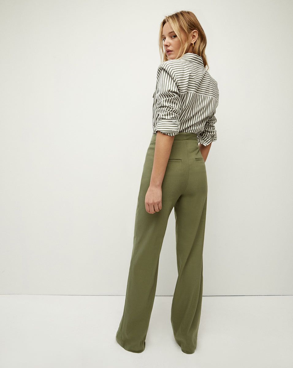Noda Linen Pant sold by Veronica Beard product image thumbnail 4