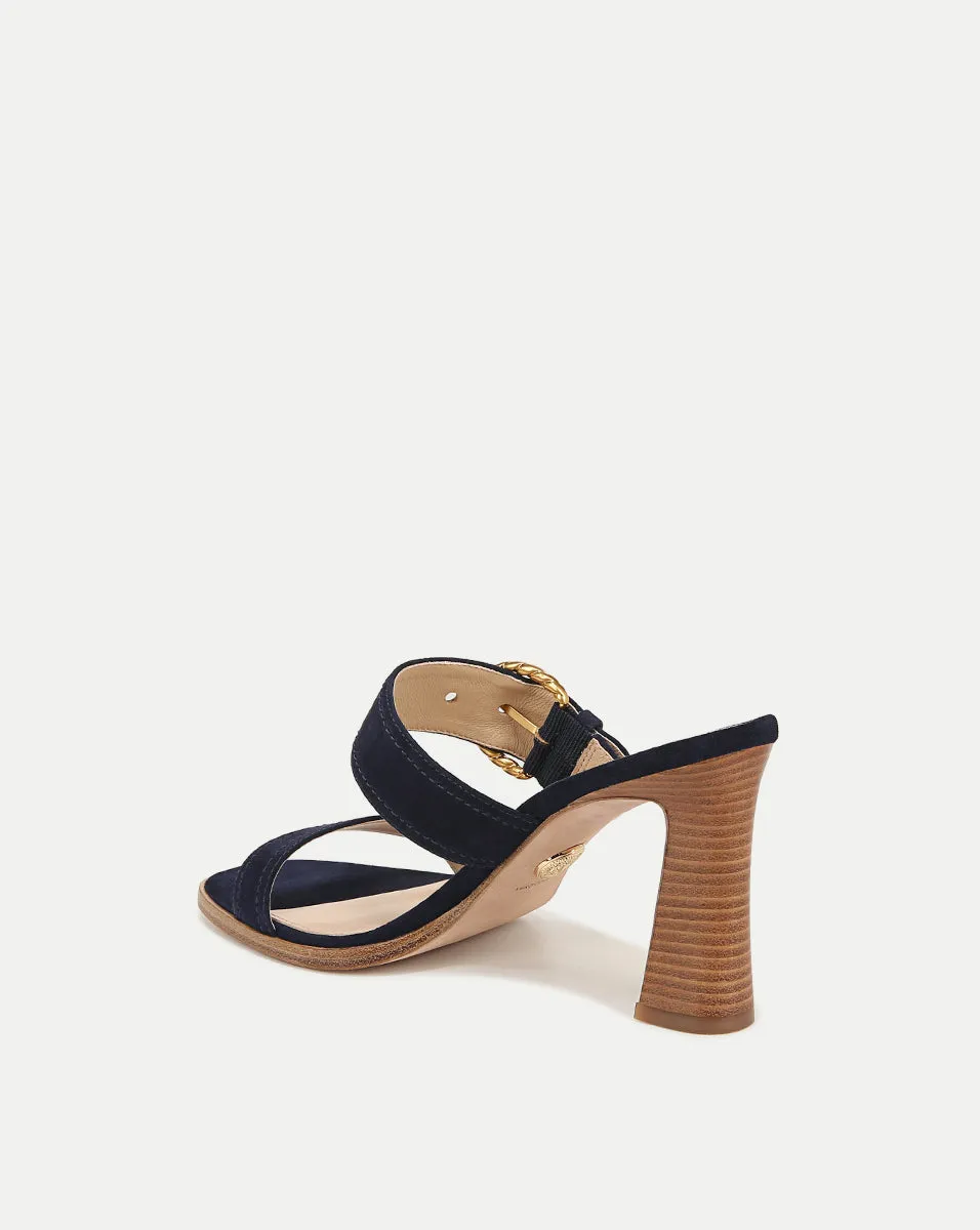 Margaux Suede Buckle Sandal sold by Veronica Beard product image thumbnail 4