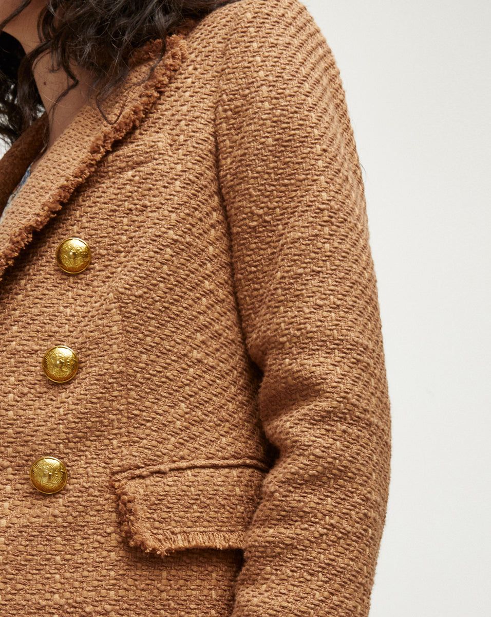 Miller Tweed Dickey Jacket sold by Veronica Beard product image thumbnail 3