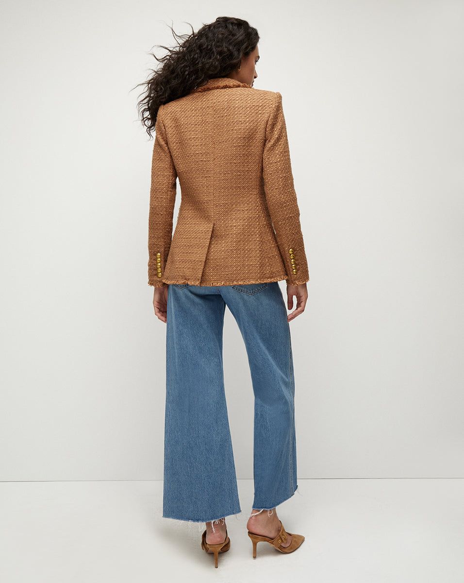 Miller Tweed Dickey Jacket sold by Veronica Beard product image thumbnail 4