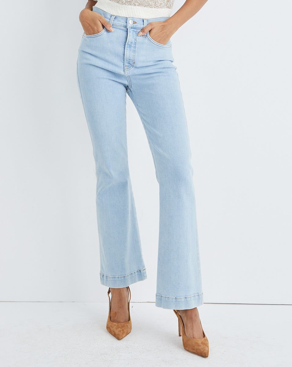 Carson Kick-Flare Jean sold by Veronica Beard