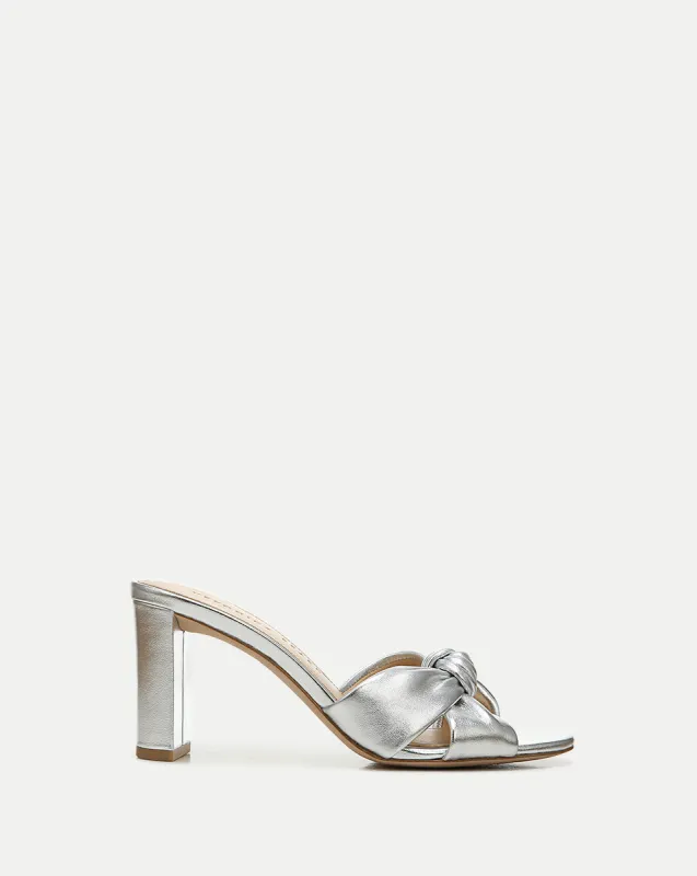 Ganita Knot-Front Sandal sold by Veronica Beard