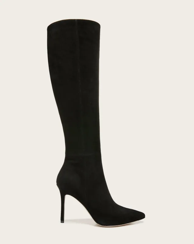 Lisa Suede Tall Boot sold by Veronica Beard