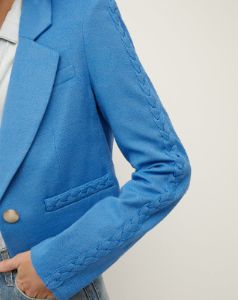 Behren Cropped Jacket sold by Veronica Beard