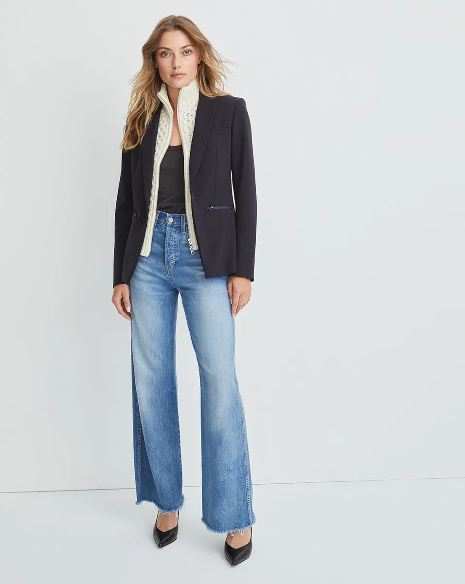 Scuba Dickey Jacket + Upstate Dickey Set sold by Veronica Beard product image thumbnail 3