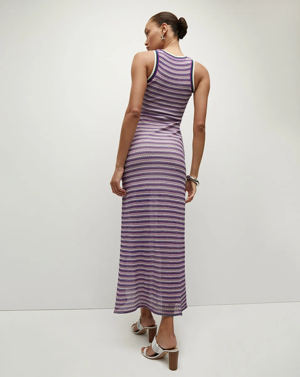 Sivan Striped Knit Dress sold by Veronica Beard product image thumbnail 4