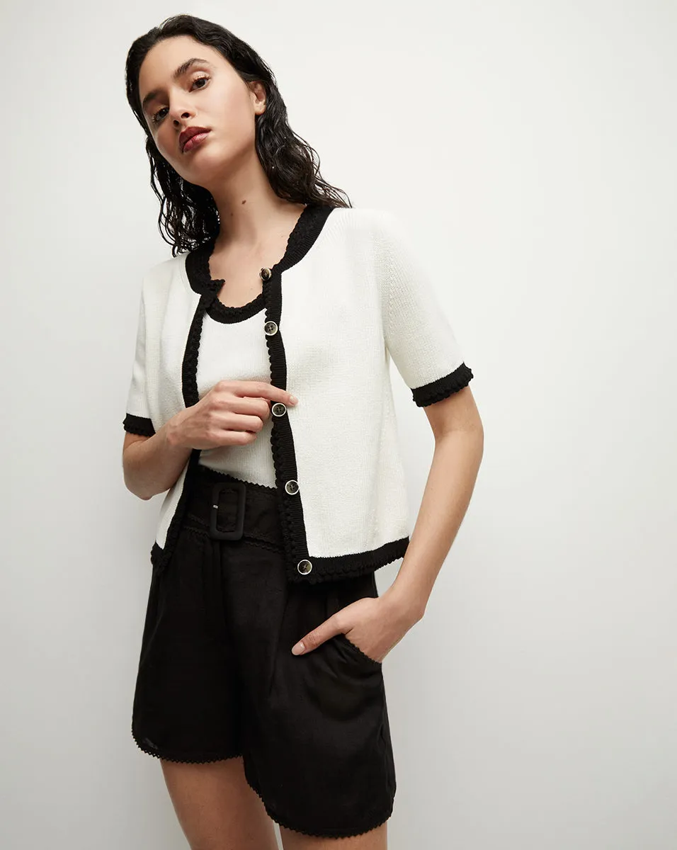 Sandra Ribbed Tank sold by Veronica Beard product image thumbnail 5