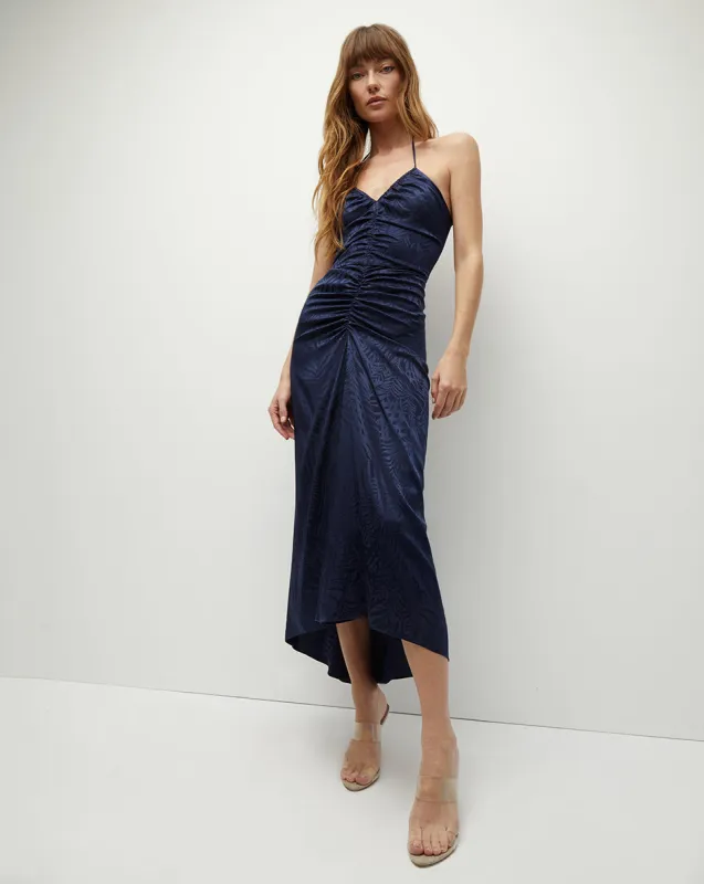 Aldana Stretch-Silk Dress sold by Veronica Beard