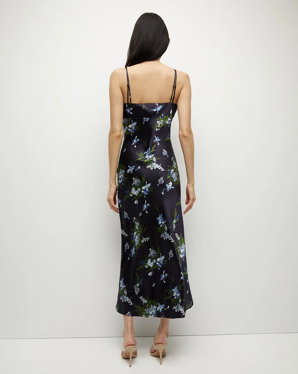 Bixie Stretch-Silk Slip Dress sold by Veronica Beard product image thumbnail 5