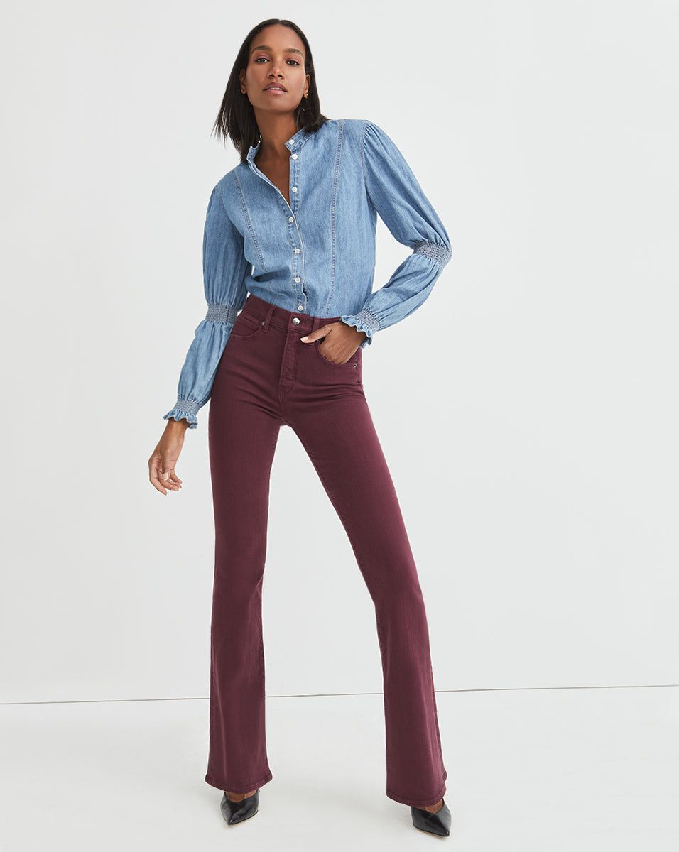 Beverly Skinny-Flare Jean sold by Veronica Beard